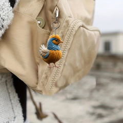 Acrylic Rooster Keychain Pendant Cock Series Backpack Ornament