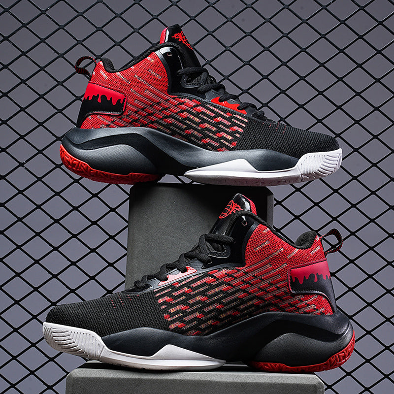 Women's Basketball Shoes Flying Woven Surface Breathable Sneakers