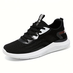 Women's Breathable Knit Sneakers Lace Up Outdoor Shoes Lightweight
