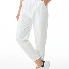 Ankle Length Harem Banded Slimming Pants Elastic Waist Female Trousers