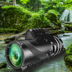 HD Portable Monocular BAK4 Prism IPX4 Waterproof