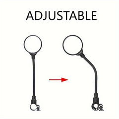 Adjustable Wide Angle Rearview Mirror for Bikes