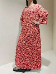 Boho Nightdress Women's Plus Allover Floral Print