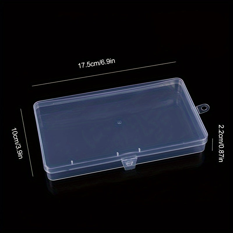 2pcs Transparent Storage Box for Stickers