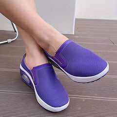 Lightweight Wedge Sneakers With Air Cushion for Women