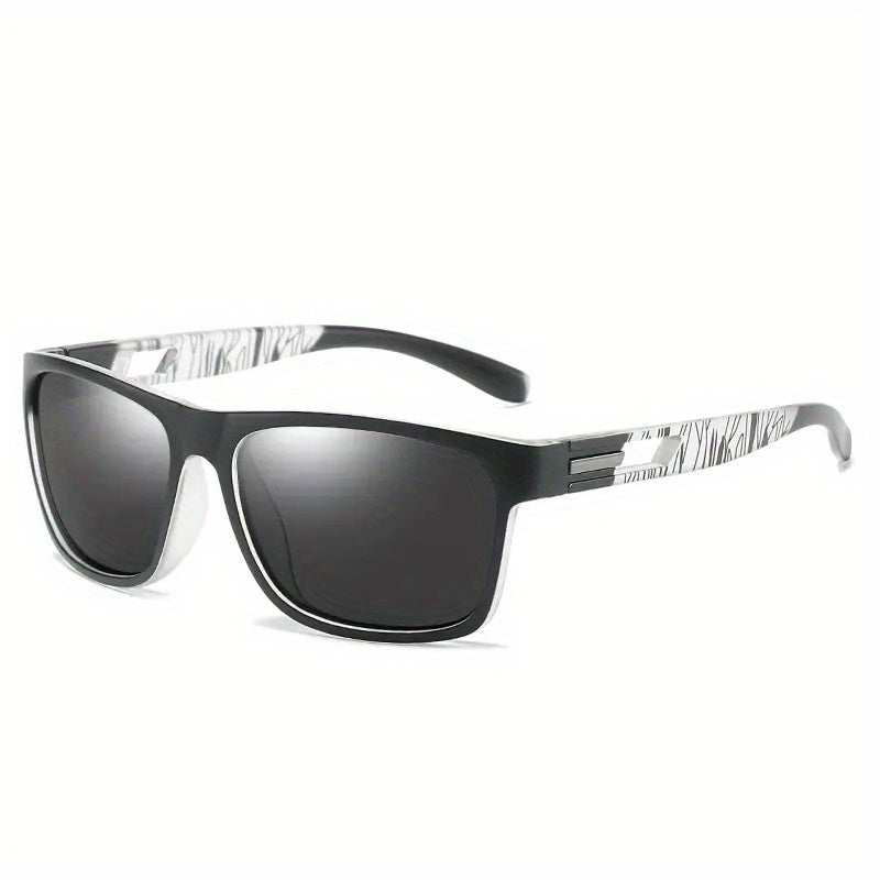 Polarized Square Frame Sunglasses for Men and Women