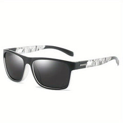 Polarized Square Frame Sunglasses for Men and Women