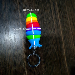 Fat Brain Slug Flexible 3D Slug Fidget Toy All Ages Relief Gift