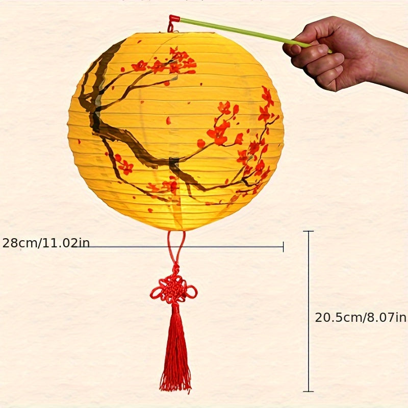 2022 Classical Luminous Lanterns Fu Character Ancient Style Lanterns
