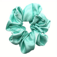 Large Scrunchies Hair Tie Solid Style Hair Rope Elastic Ponytail Holder