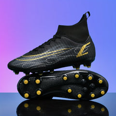 High Top Non Slip AG Football Cleat for Boys