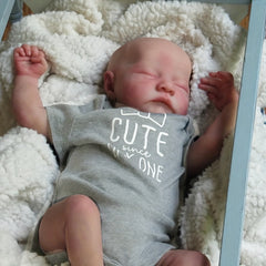 Reborn Doll Cloth Body Toy With 3D Handemade Marble Texture Skin