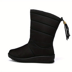 Women's Winter Warm Snow Boots Soft Waterproof Non slip Velvet Boots