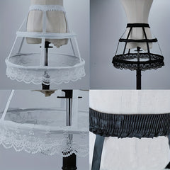 Lolita Style Petticoat Birdcage 2 Colors