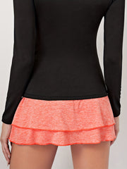 High Waist 2 in 1 Yoga Skirt for Women