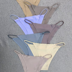 7pcs Seamless Low Waist Stretchy Panties Women's Lingerie