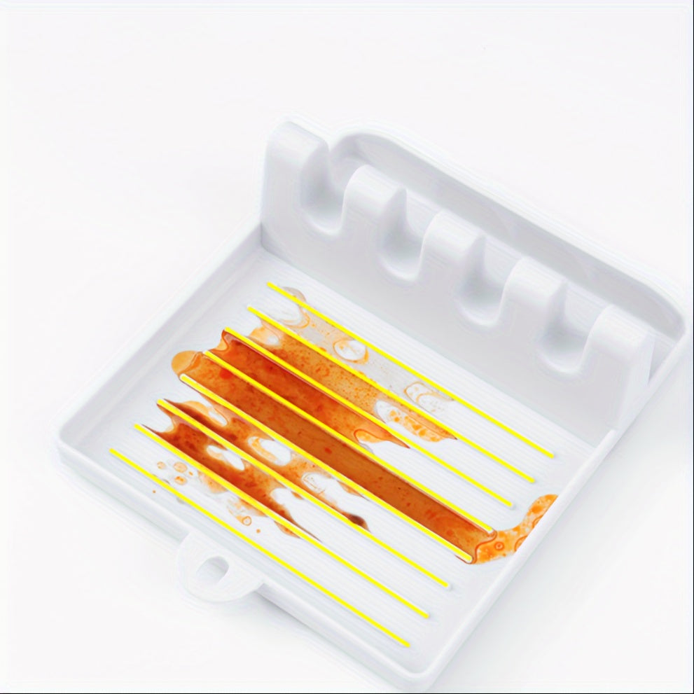 Spatula Rack Hanging Storage Non-slip Foot Pad Raised Long Strips