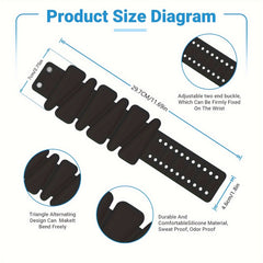 Adjustable Silicone Wrist Weights for Women & Men