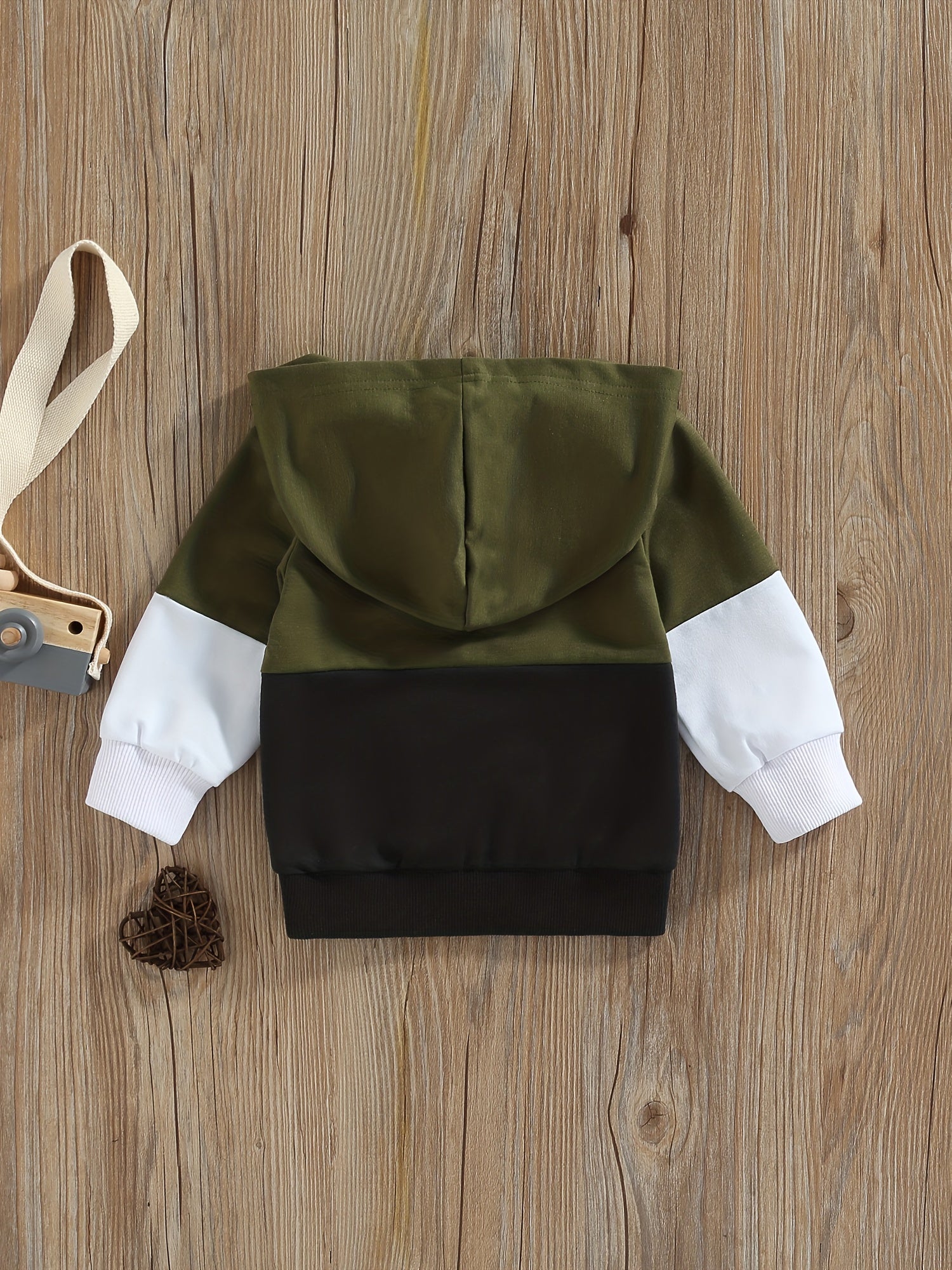 Toddler Hooded Sports Sweatshirt for Boys Girls