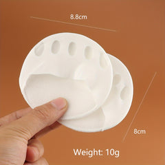 1Pair Front Palm Invisible Five Finger Socks Anti Slip Shock Absorption
