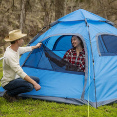 Moon Lence Pop Up Tent Family Camping 4-5 Person
