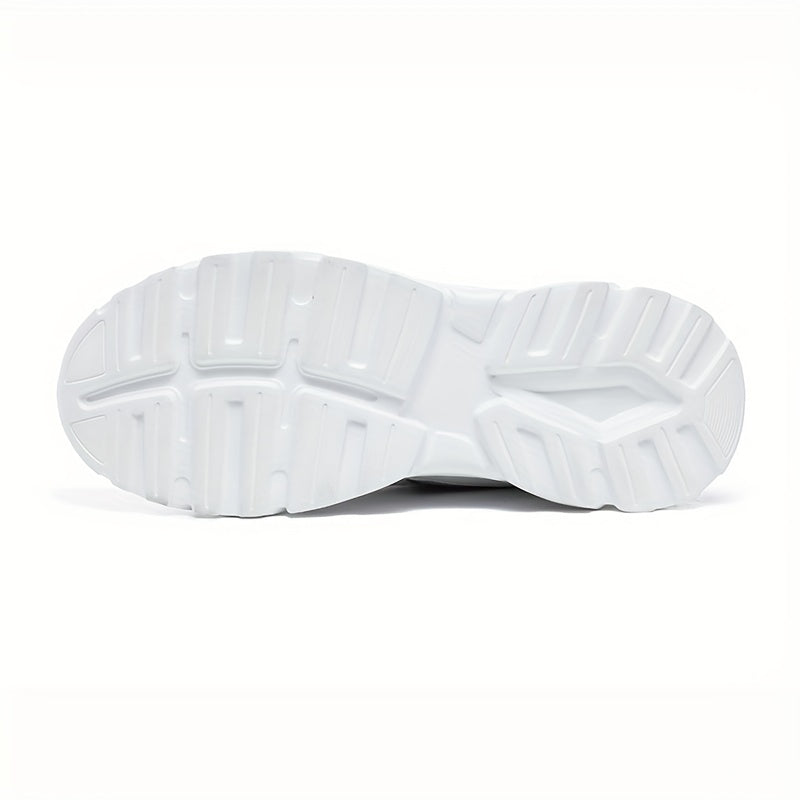 Men's Breathable Chunky Sneakers for Jogging Gym