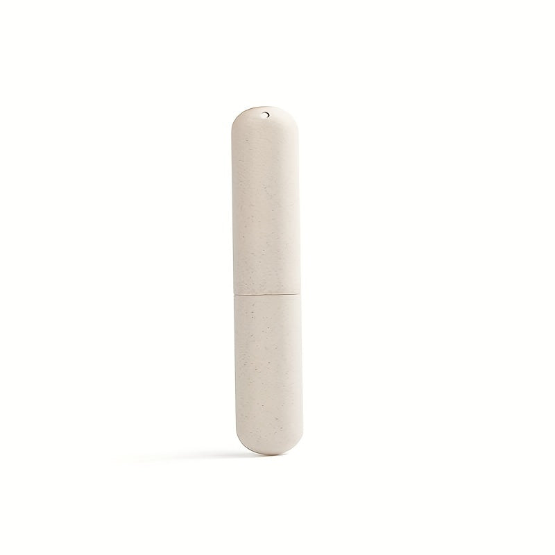 Portable Toothbrush Storage Box with Lid, Travel Essential