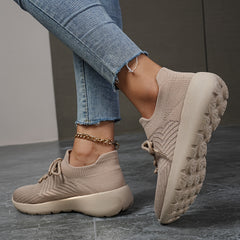 Mesh Breathable Lightweight Flying Woven Shoes Mama Shoes