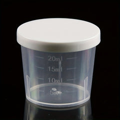 20 30 50ml Graduated Cup With Lid Clear Mixing Cups Measuring Cup