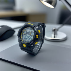 Boys' Wristwatch Student Watch Alarm Clock Fitness Swimming Waterproof Timer