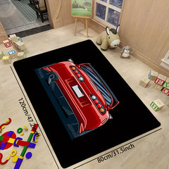 Creative Car Pattern Floor Mat Soft Anti-fouling Anti-slip Waterproof Mat