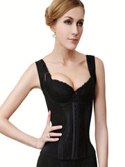 Front Buckle Tank Top Waist Trainer Tummy Control Slimmer