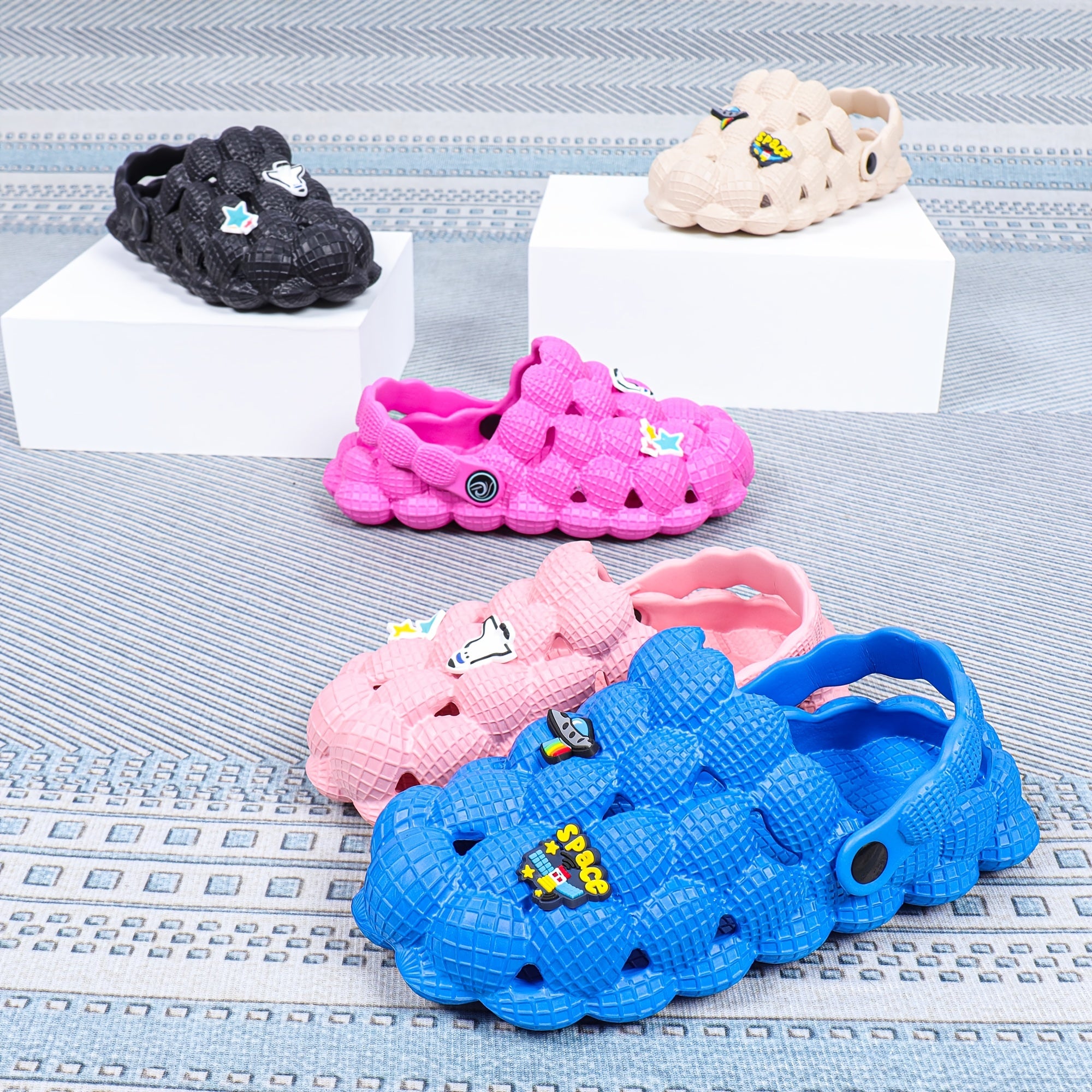 Kids Massage Bubble Slides Soft Anti-slip Sandals