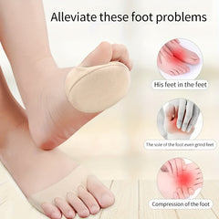 Foot Pads Toe Pads Invisible Socks Soft Running Pads