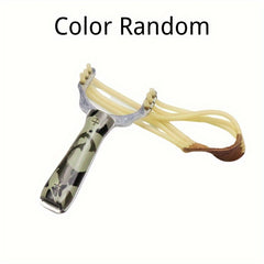 Portable Slingshot with Camo Handle, Outdoor Entertainment