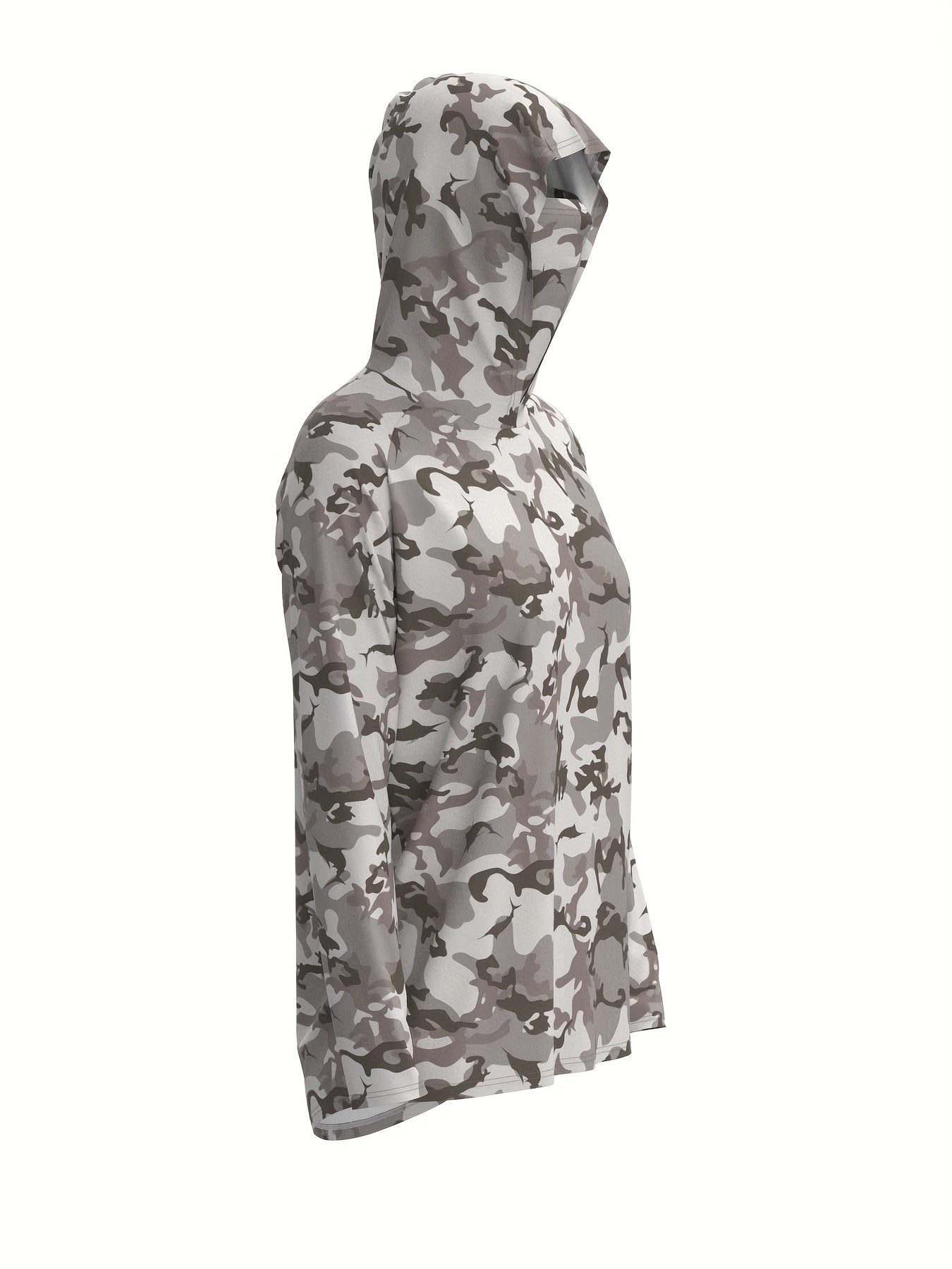 Sun Protection Hooded Coat Quick Drying Mask Fishing Running Jacket