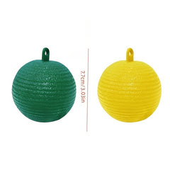 7pcs Large Fruit Fly Ball Trap Sticky Insect Ball Citrus Needle Bee Yellow Green