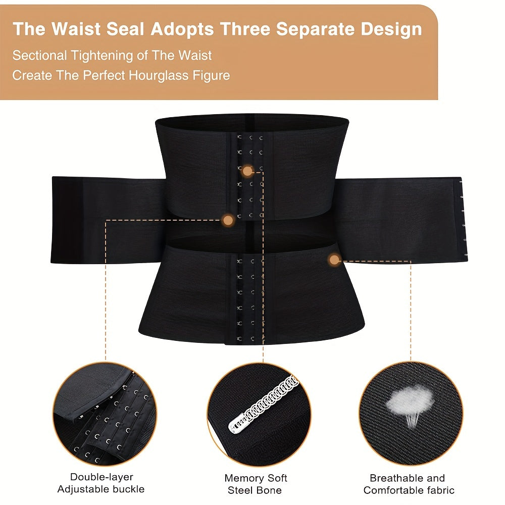Adjustable Double Belt Corset for Women Girdle
