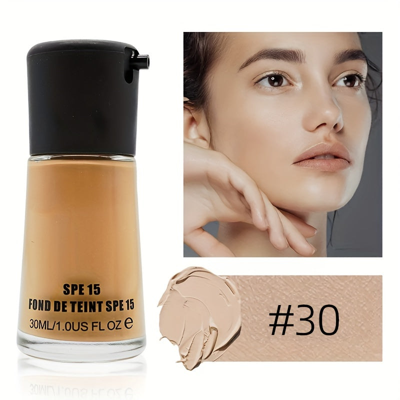 1 oz Matte Liquid Foundation Full Coverage Brightening