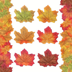 Artificial Maple Leaves Thanksgiving Leaf Wedding Party Table Decor
