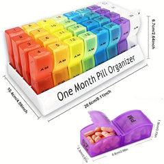 Large Capacity 32 Grid Medicine Box Split Storage Box