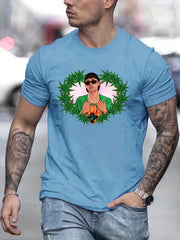 Men's Lightweight Graphic T-Shirt for Summer Fun