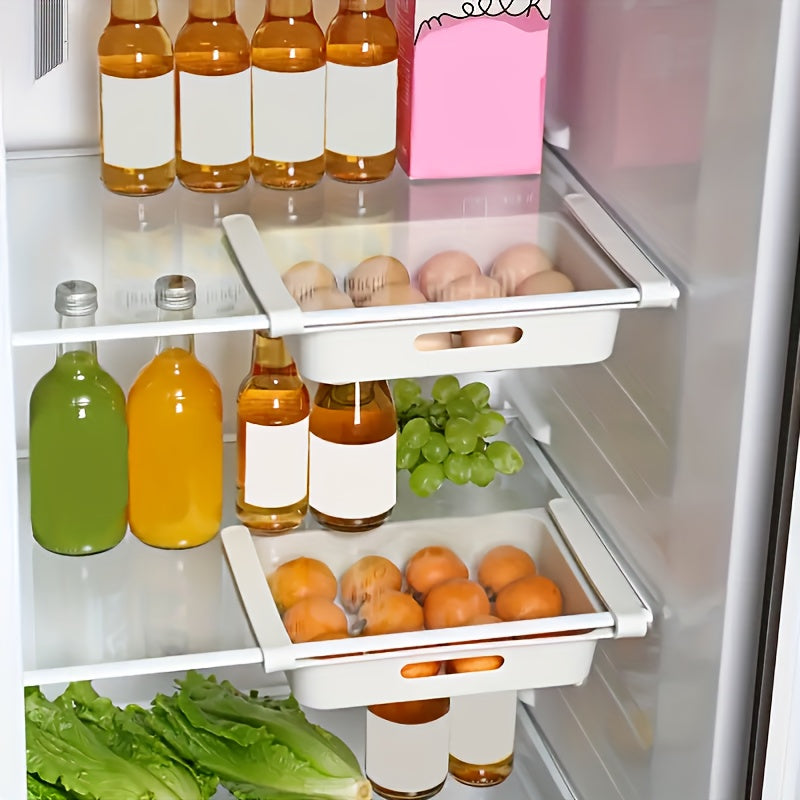 12 grid Refrigerator Storage Box Pull out Type Egg Box