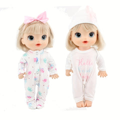 10 inch Doll Jumpsuit Outfit Set for Kids' Favorite Gift