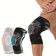 Knee Pad with Gel Pad and Stabilizer for Meniscus Support
