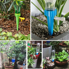 10 Packs Self Watering Spikes for Garden Plants Indoor & Outdoor