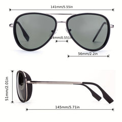 Men's Large Frame Polarized Sunglasses UV Protection