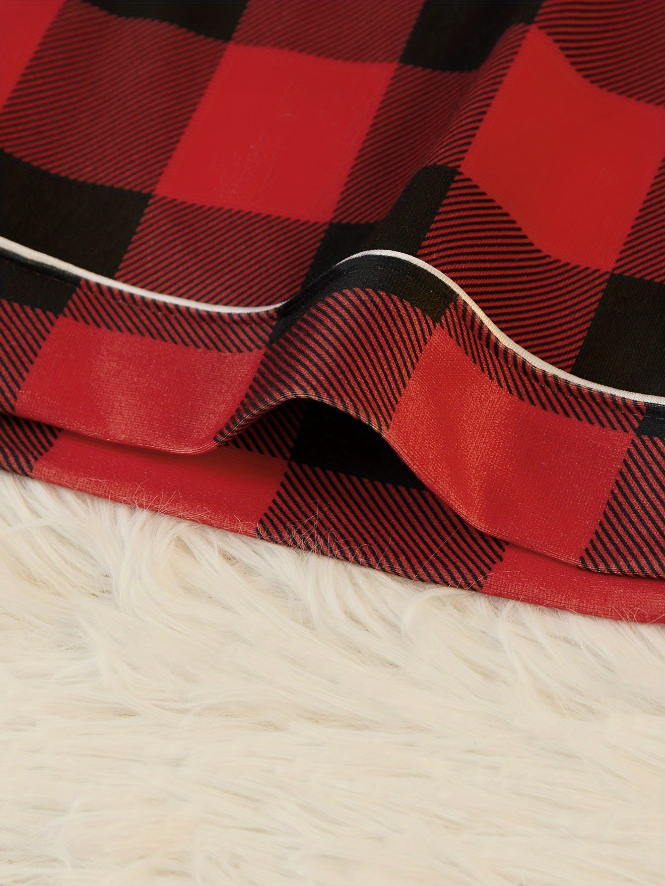Plaid Sleep Bottoms Christmas Sleep Shorts Women's Sleepwear