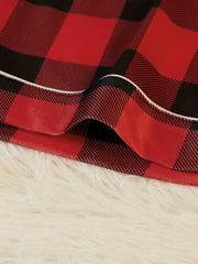 3 Pcs Plaid Christmas Sleep Pants Women's Sleepwear