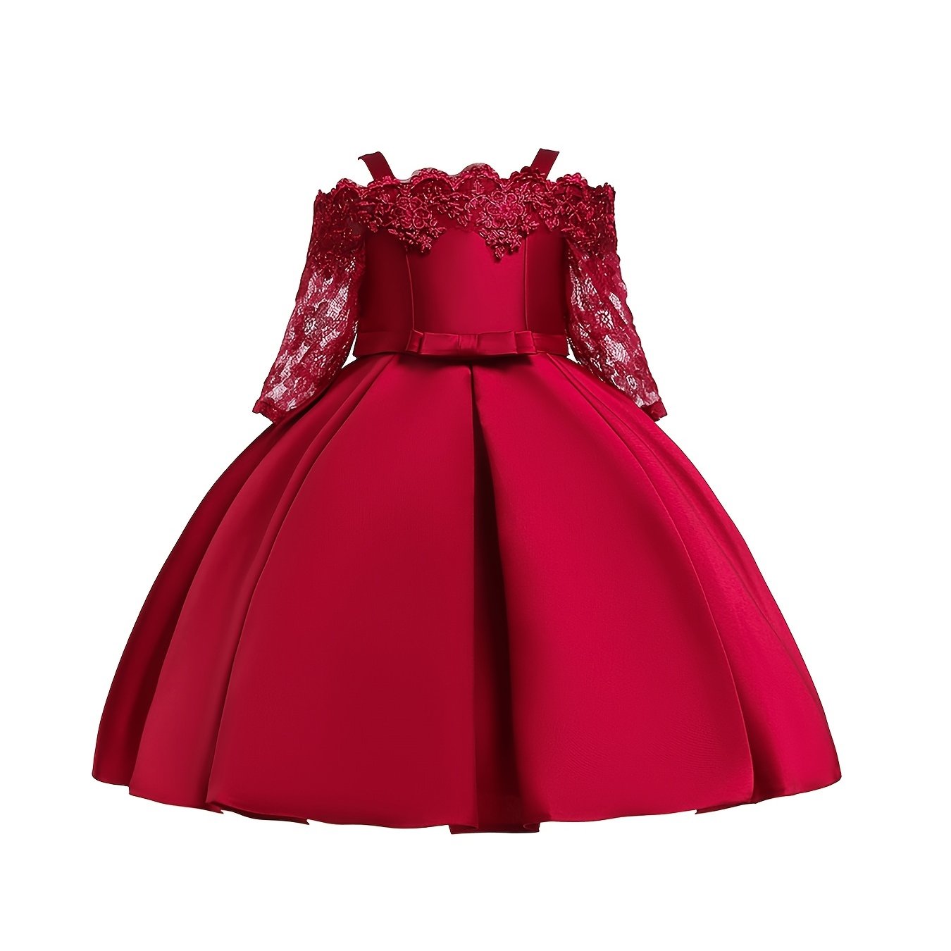Off Shoulder Embroidery Princess Dress Ball Gown